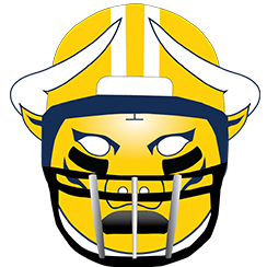 Smitty Mascot Emoji - Smitty in a football helmet