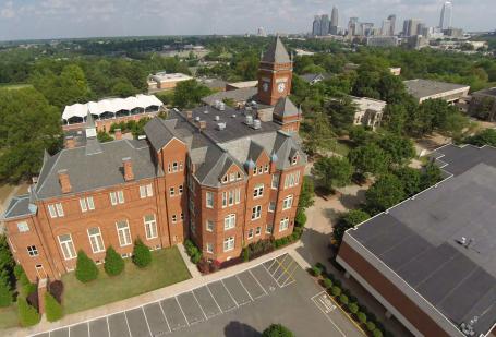 Aerial View of Biddle Hall