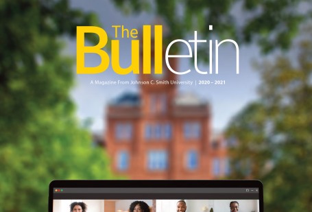 The Bulletin 2020-2021 cover - "A year lived virtually and productively"