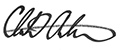 Clarence D. Armbrister signature