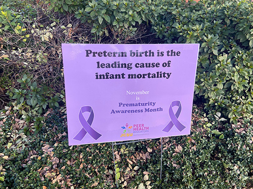 prematurity awareness sign 2022