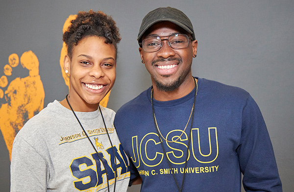 Kelvin Simon ’20 and Cydney Calhoun ‘21