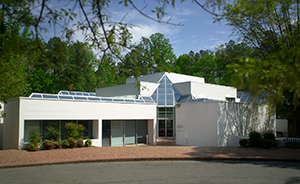 Exterior of humanities building NHC