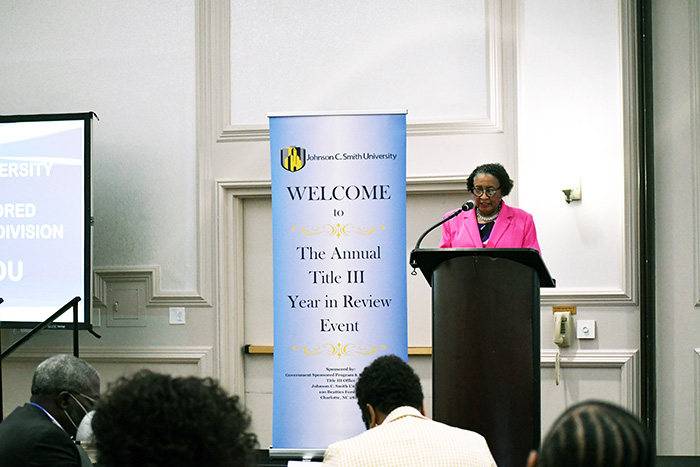 Photo from the conference at the Hilton – University Place
