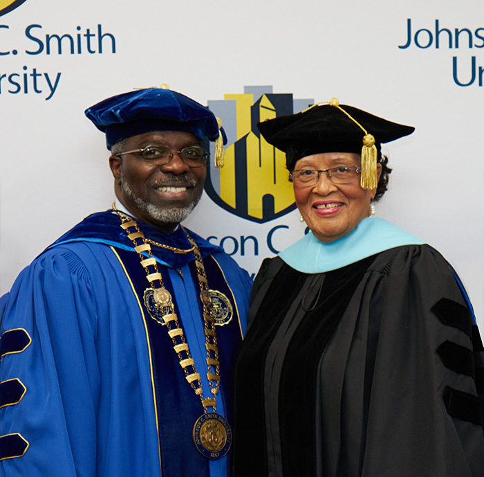 President Armbrister and Congresswoman Alma Adams