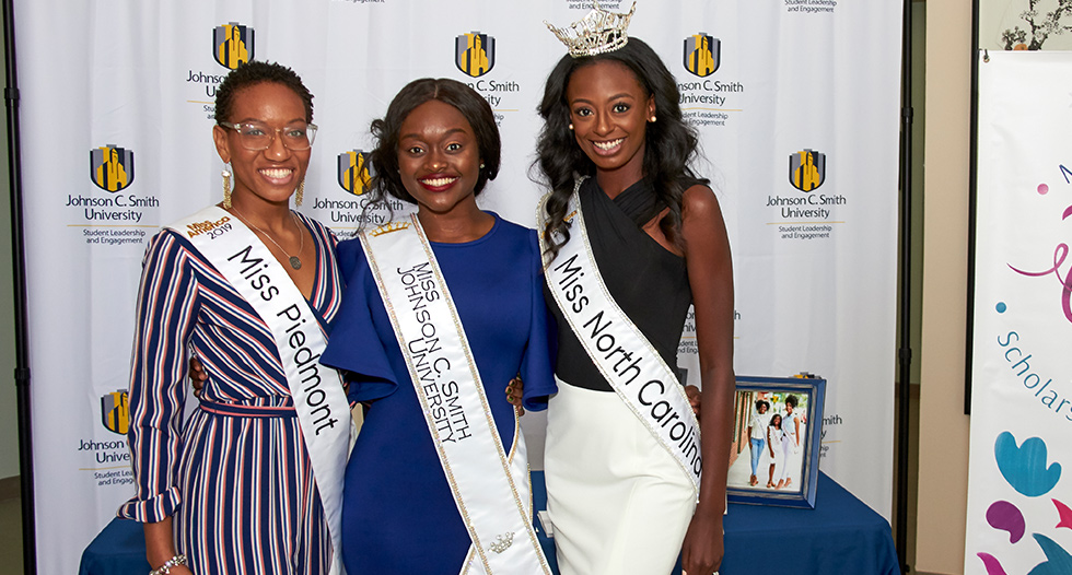 Miss Piedmont, Miss JCSU and Miss North Carolina