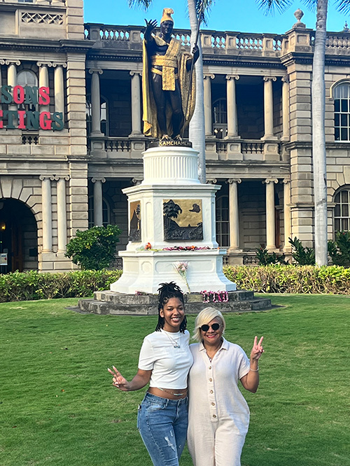 Lawson and Bledsoe Gardner in Hawaii