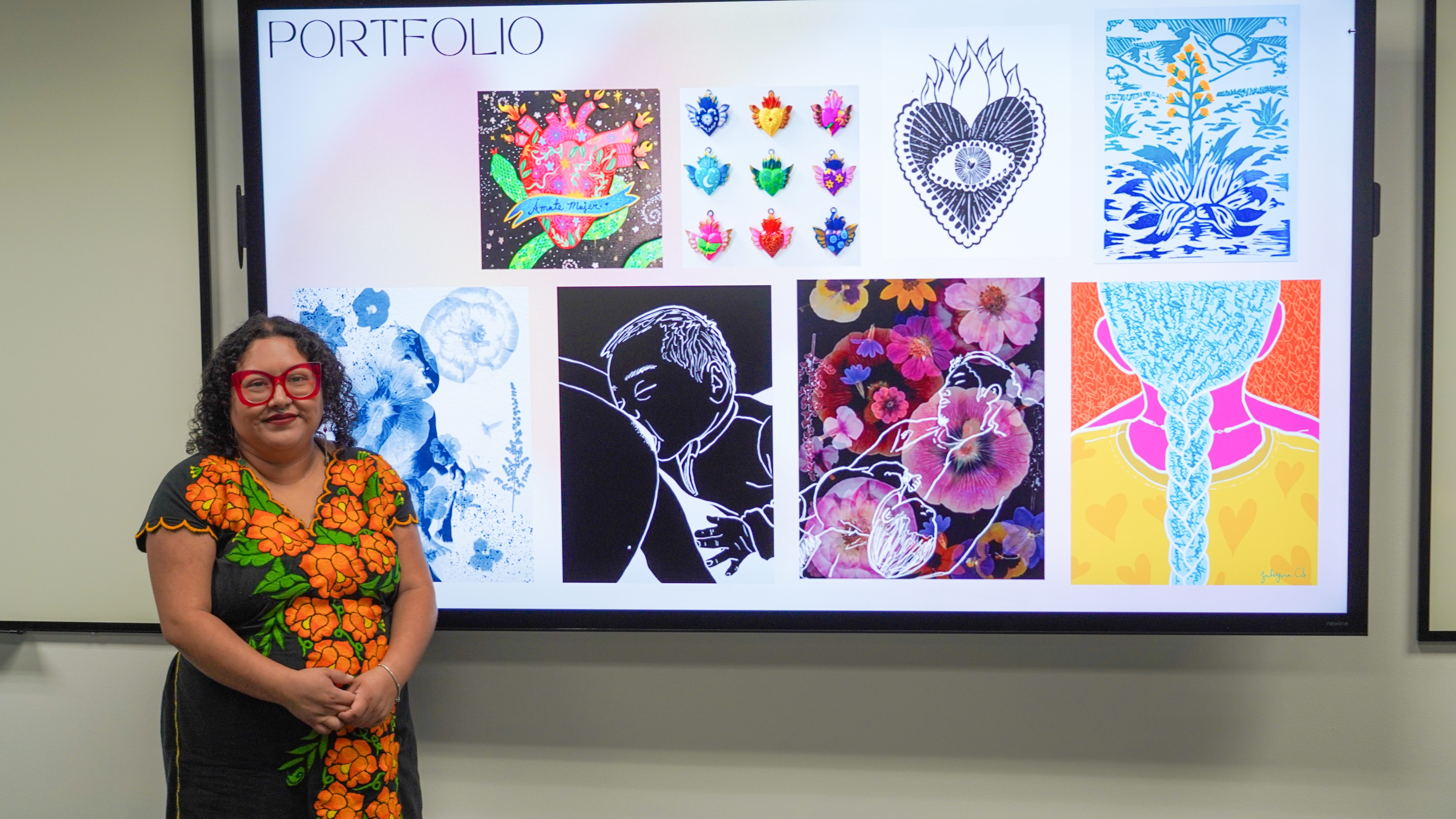 Artist and JCSU Alumna Returns to Campus to Cultivate Community en Español