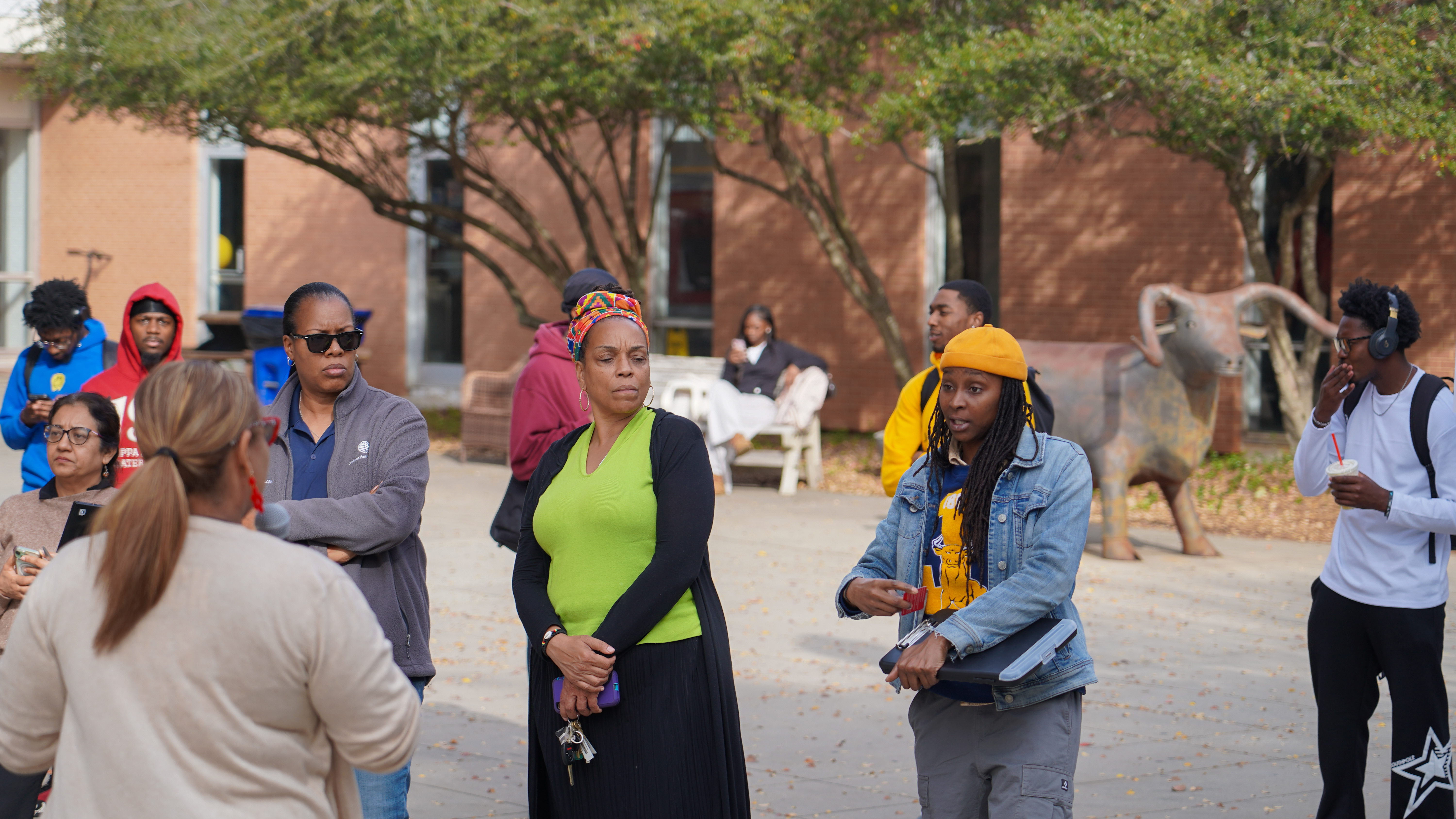 JCSU community came out to support the event
