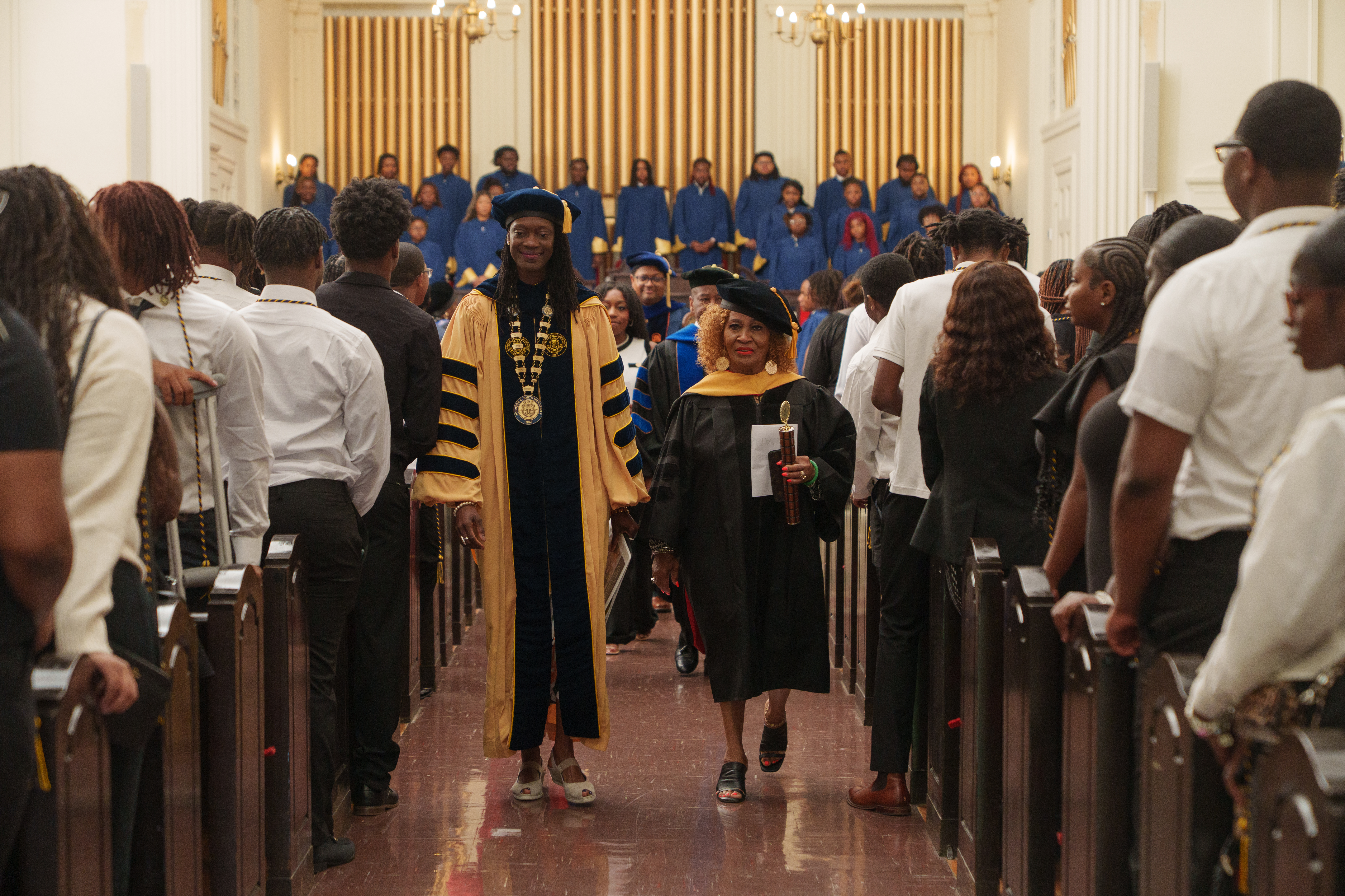 Johnson C. Smith University Welcomes the Class of 2029 at Freshman Convocation