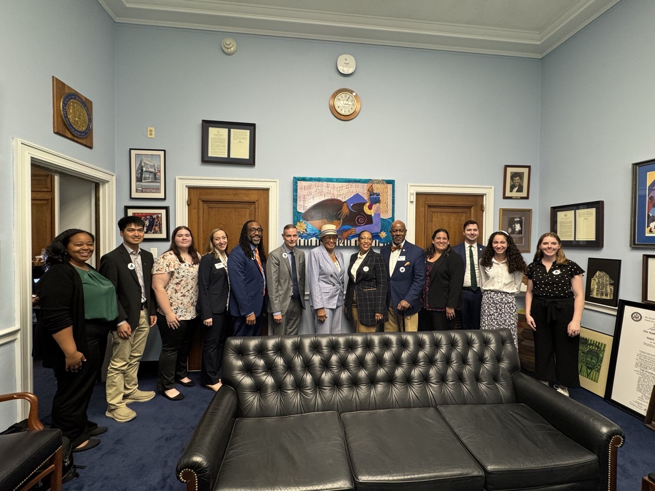 Brooks joins national effort to advocate for music education on Capitol Hill