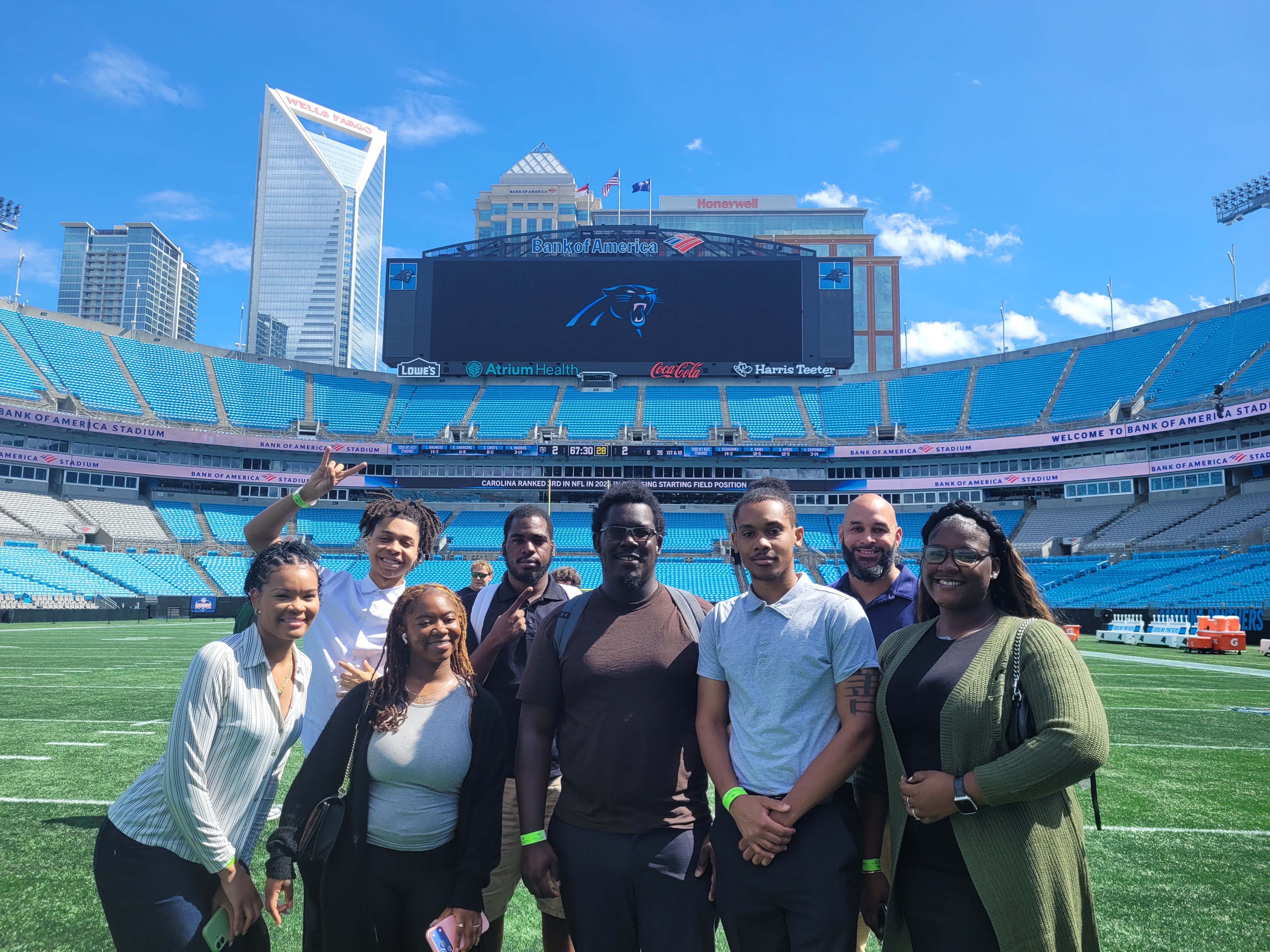 JCSU Scholars Gain Inside Look at Sports Industry Through SEBE Experience