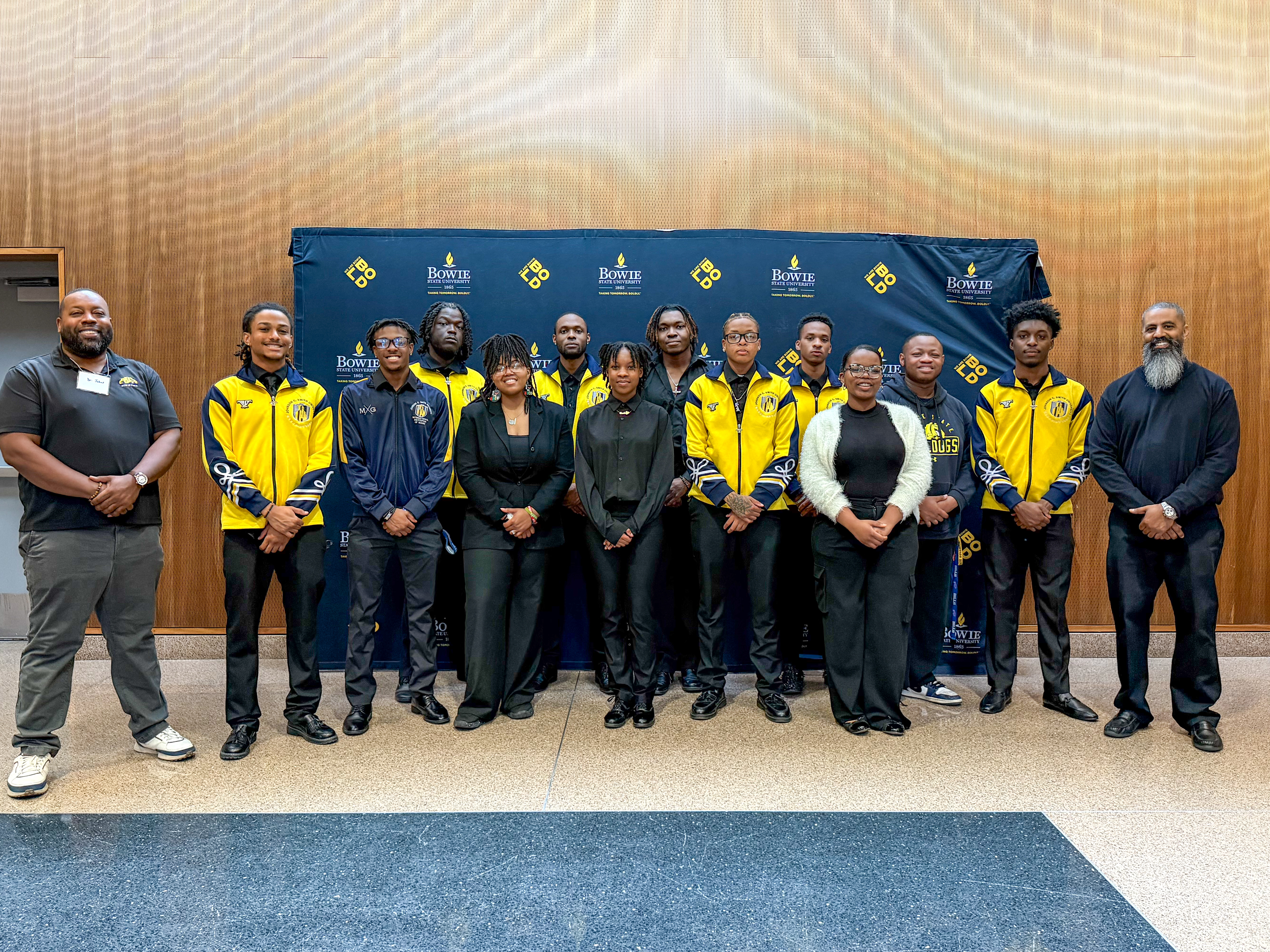 Group shot from Bowie State Masterclass