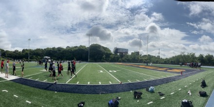 Field panorama during the 11-on Tournament