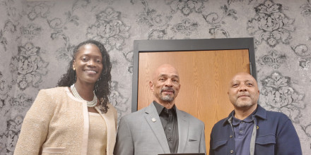 President Kinloch, Steven Boyd and James Ely