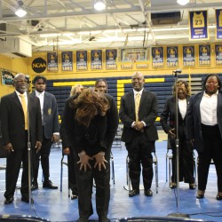 White bowing during CSO JCSU concernt