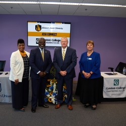 Photo from the Gaston +JCSU Articulation Agreement