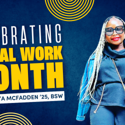 Celebrating Social Work Month Kenya McFadden 2025 