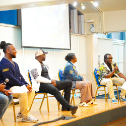 Panel during the Life After College: Navigating What Comes Next event