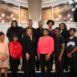 Group shot of performers from The Love of Music Event