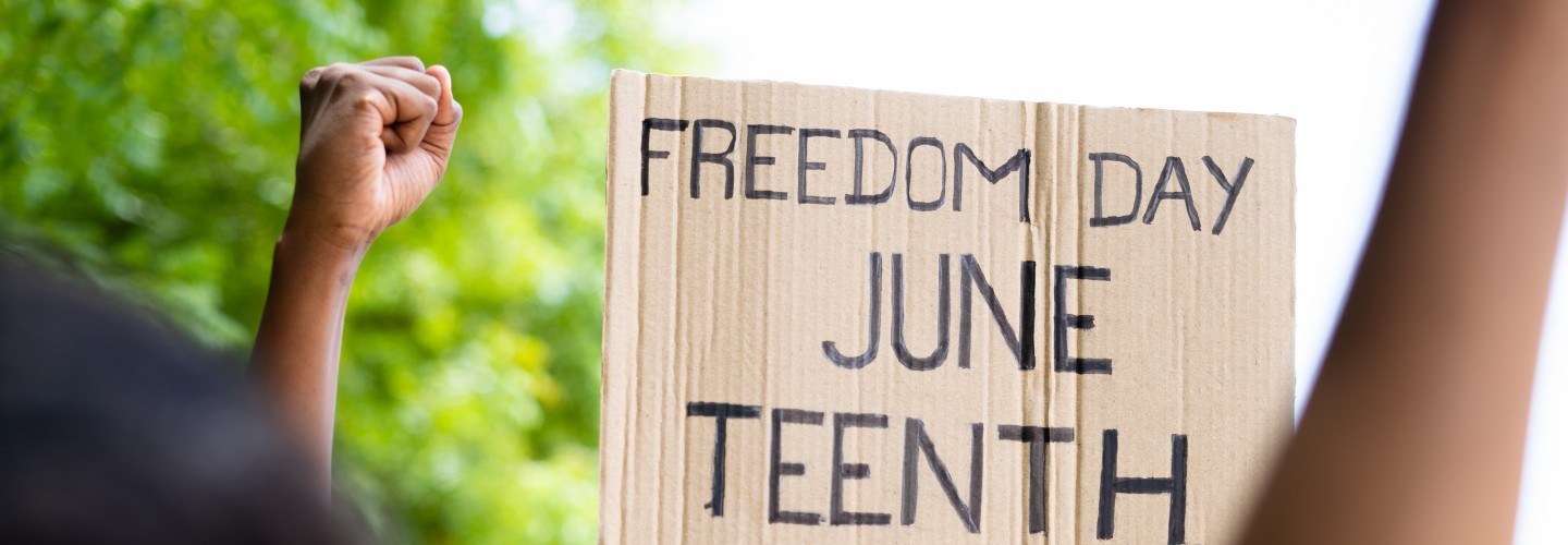 Juneteenth Sign