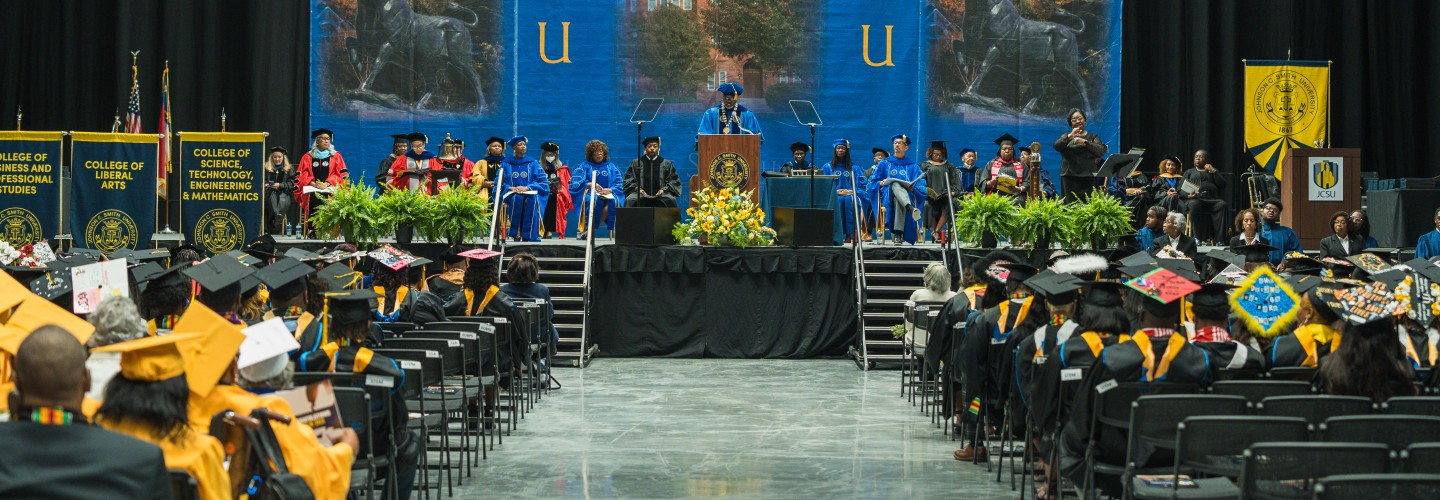 Wide shot of the 2023 Commencement Ceremonies