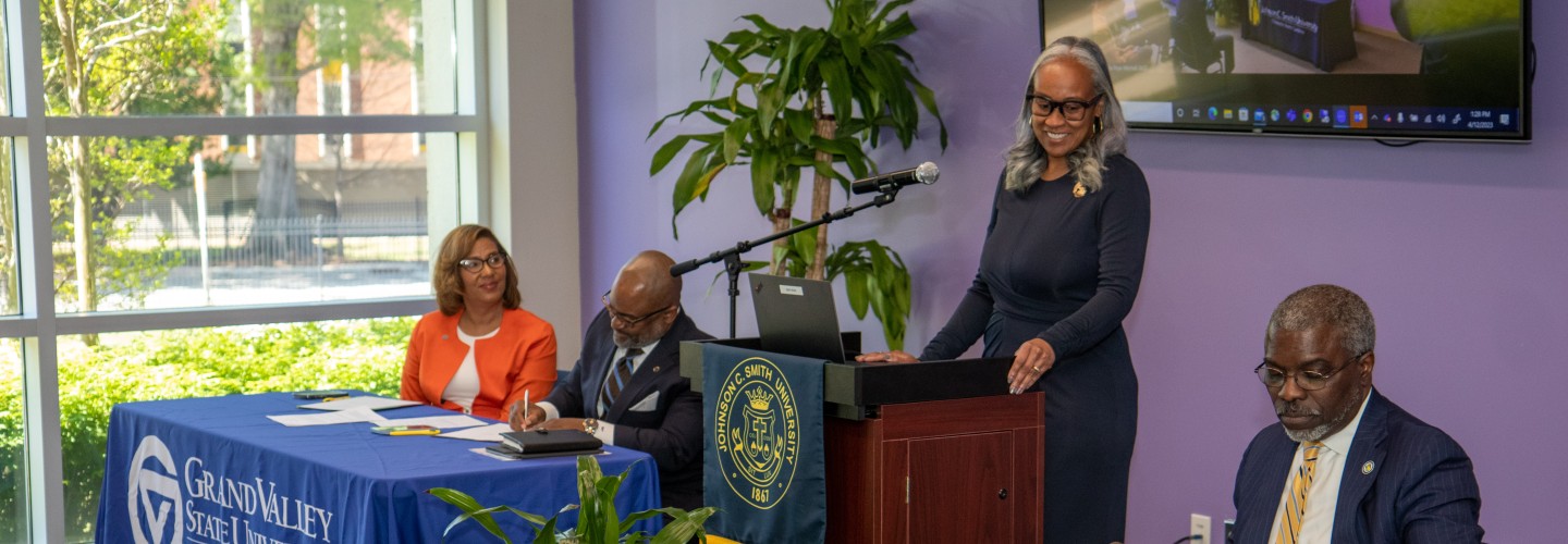 Grand Valley JCSU MOU signing