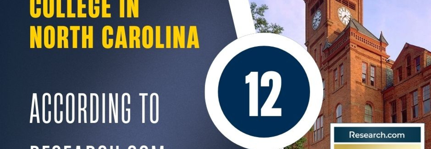 Graphic JCSU Ranked 12th most popular in NC according to Research.com