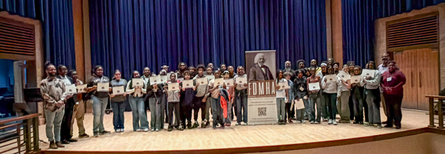 Wide shot from the stage at Bowie for the masterclass workshop