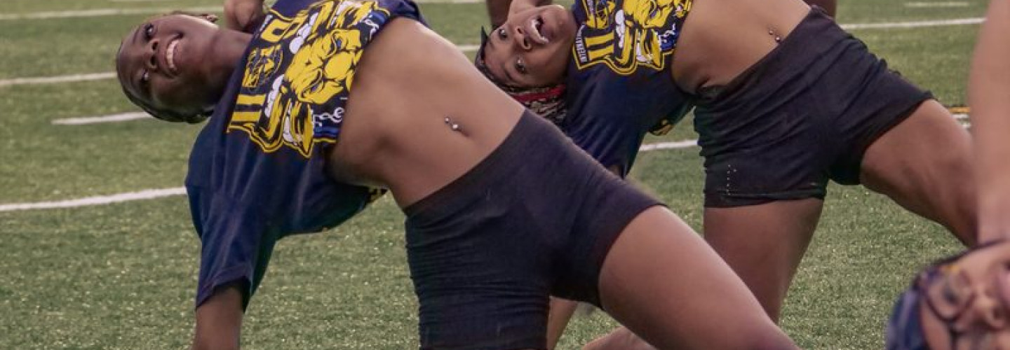 IIOS Dancers on the field