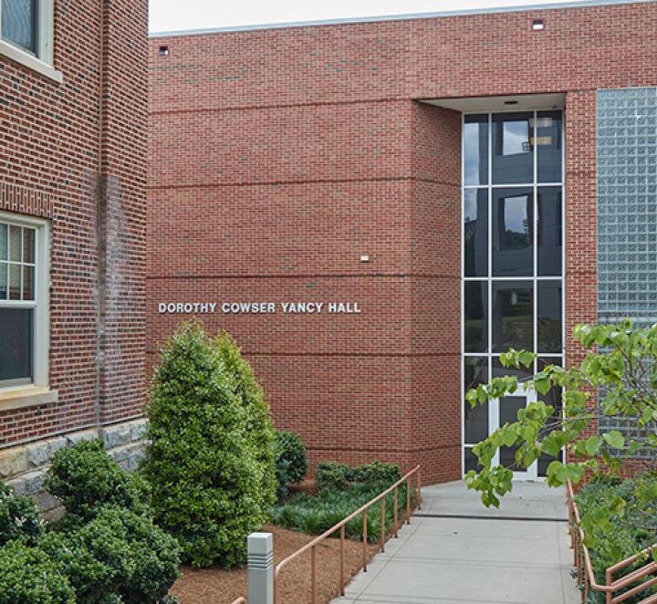 Dorothy Cowser Yancy Hall exterior