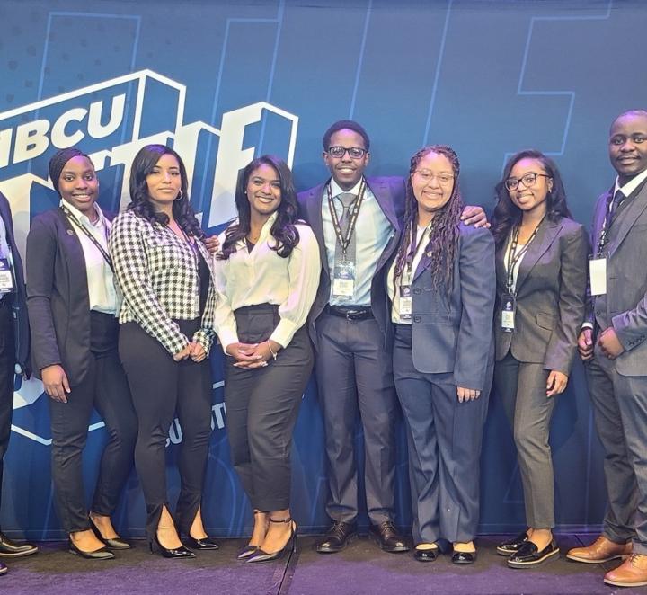 photo of JCSU's team for the HBCU Battle of the Brains