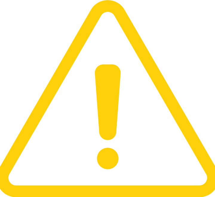 Alert Symbol - Exclamation Mark in Triangle