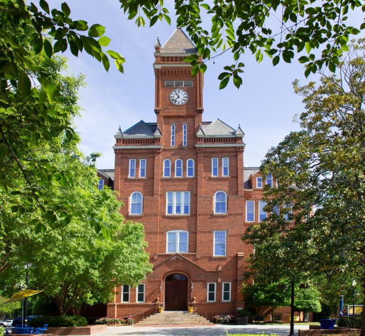 Photo of exterior of Biddle Hall