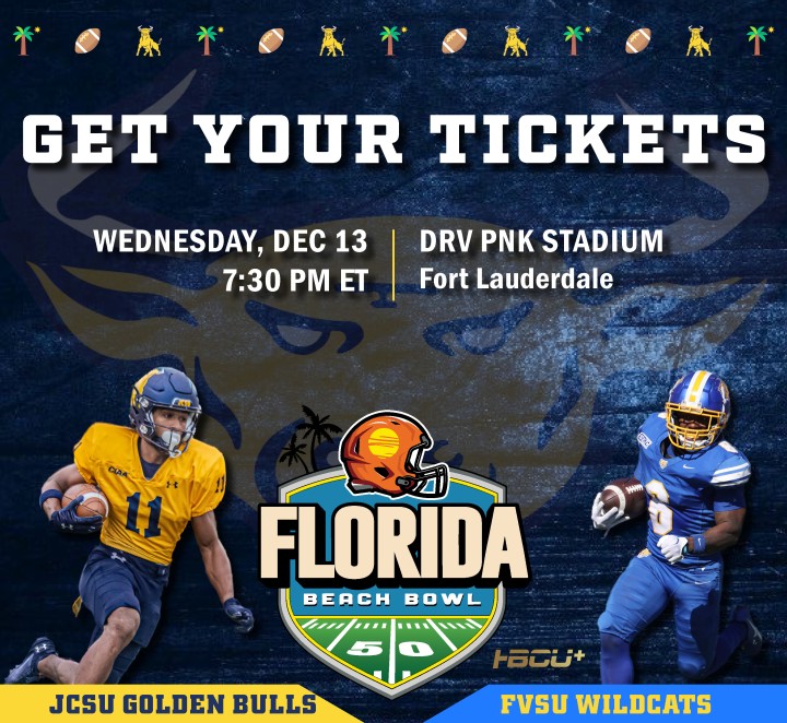 Get your tickets - Wed Dec 13 - 7:30 p.m. - DRV PNK Stadium Fort Lauderdale - Florida Beach Bowl