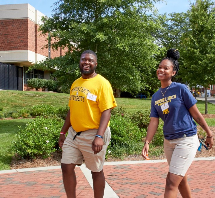 Photo of two student ambassadors