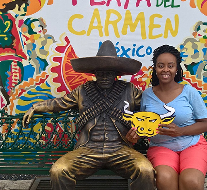 Where's Smitty? Photo from Playa Del Carmen