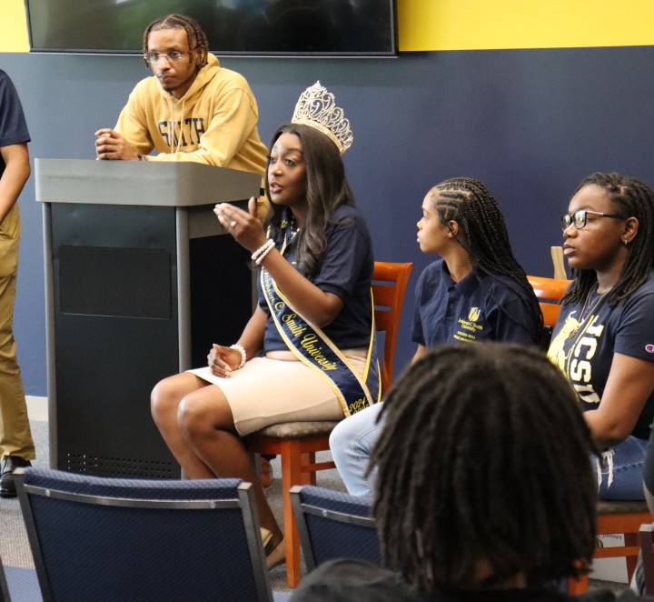 Students engaged in classroom