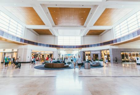 Interior of South Park Mall