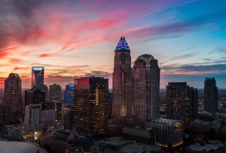 Charlotte City Skyline