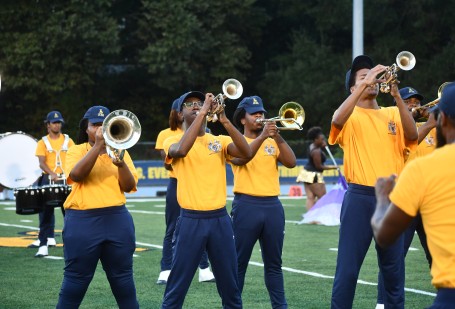 JCSU band playing