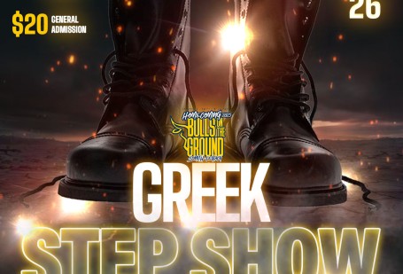 Greek Step Show Flyer Homecoming 2025
