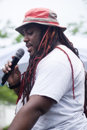 Andrew Smith at Juneteenth Event