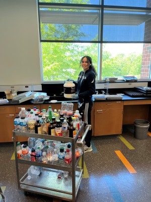 Aleena with Recycling