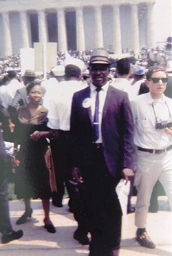 Dr. Clarence R. W. Wade '48 at the March on Washington