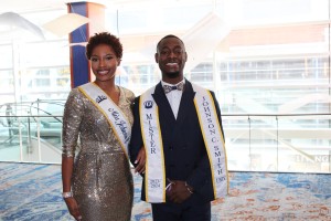 Kofi and Aaliyah at Women's Empowerment Luncheon