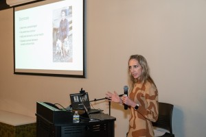 Dr. Alexa von Dohlen speaks at STEM Awareness Day