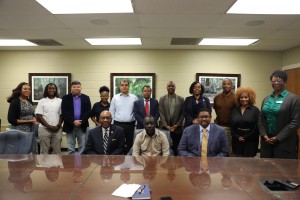 Group shot with Dr. Eugene Okyere-Kwakye