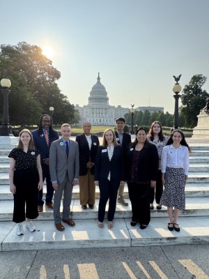 Music education leaders and college students from across the country gathered on Capitol Hill to advocate for federal support of music education during the National Association for Music Education’s annual Hill Day.