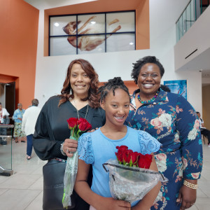 Photo from the Spring Dance Concert featuring JCSU dancers and the Opera Musical Theater Workshop performance